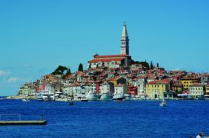 Rovinj from the sea