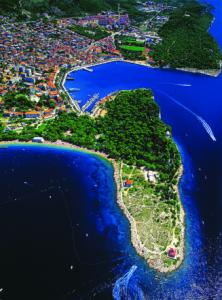 Makarska panoramic view