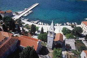 Zlarin panoramic view