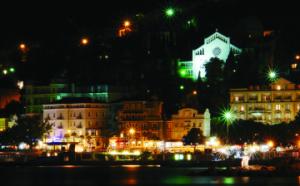 Opatija at night